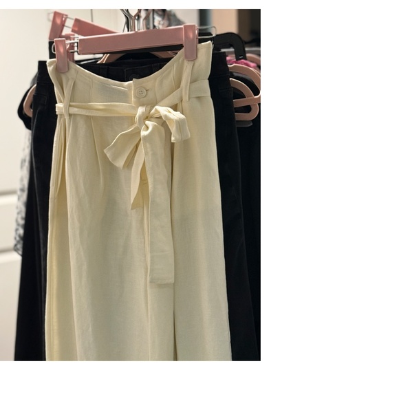 Rails - Jess Linen Pant w/pockets & buttons - Cream - Size Small (US 2-4) - Picture 11 of 16